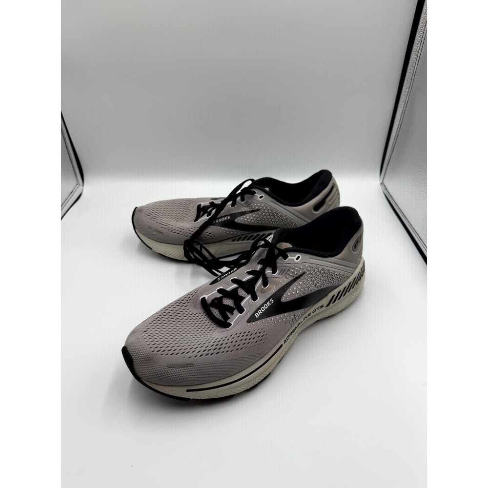 Brooks Adrenaline GTS 22 1103661D012 Mens 11.5 Sneaker Alloy Black Running Shoes